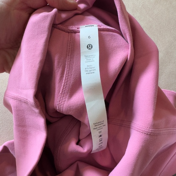 Lululemon Align HR pant 25" • size 6 • NWT • Pink - Picture 5 of 6